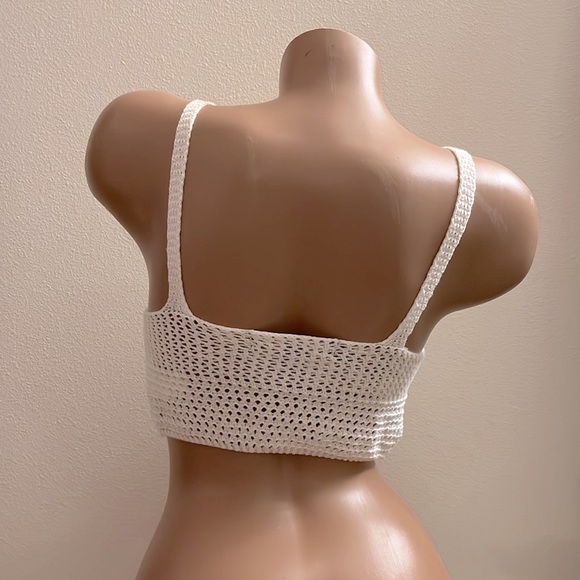 Forever 21 Crochet Bralette Crop Top - Picture 2 of 6